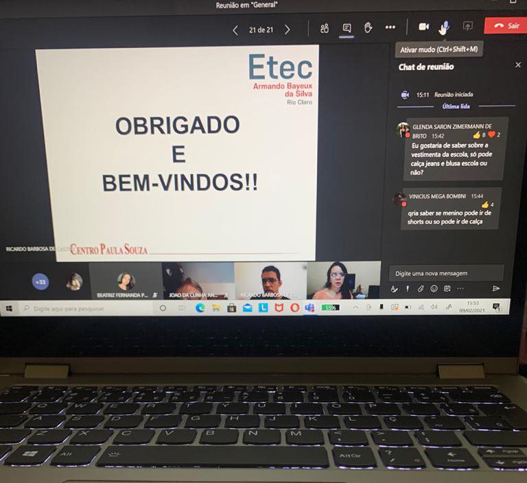 Imagem da página Acolhimento aos Alunos Ingressantes