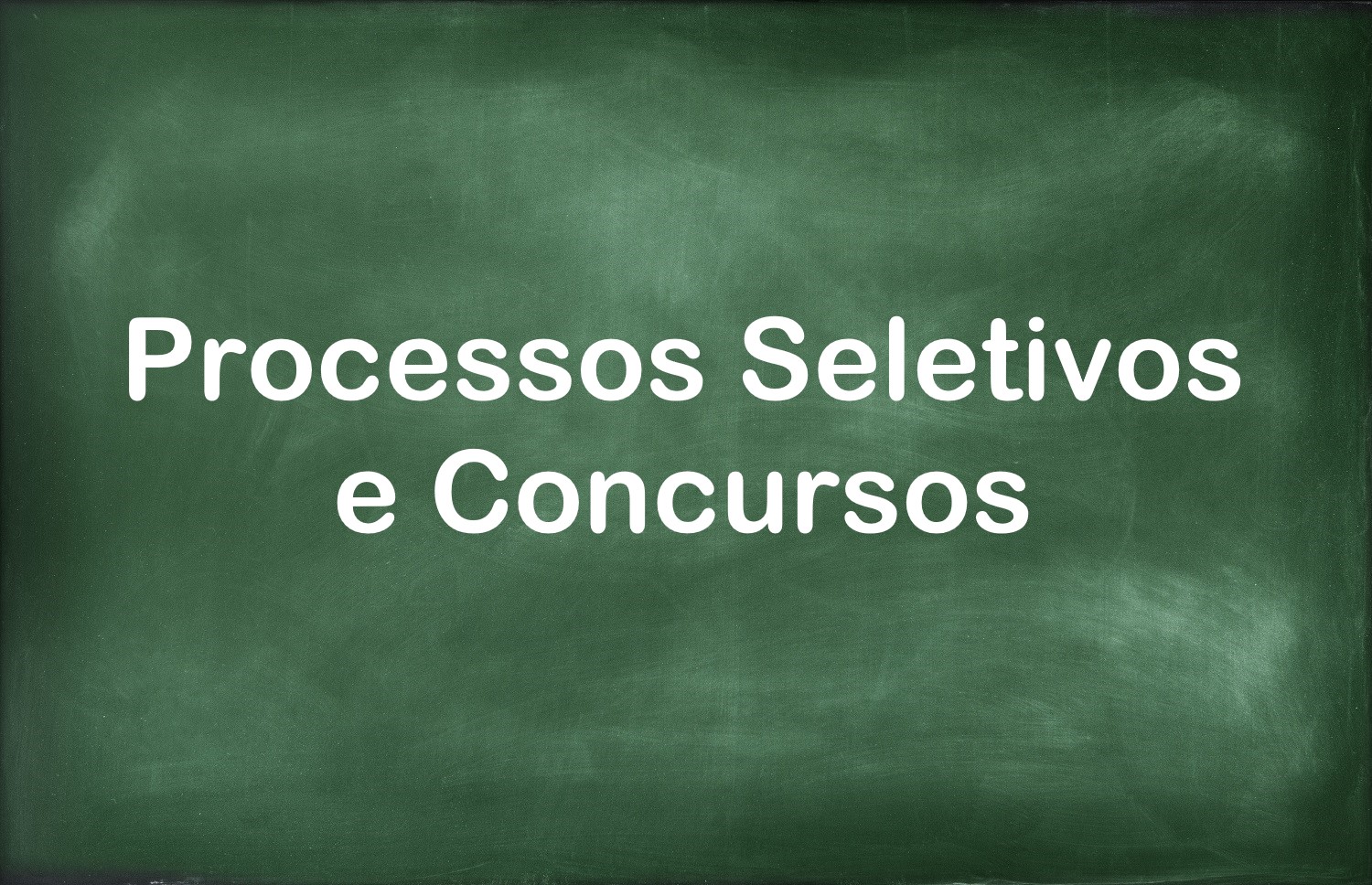 Imagem da página Processos Seletivos para Docentes com inscrições abertas!