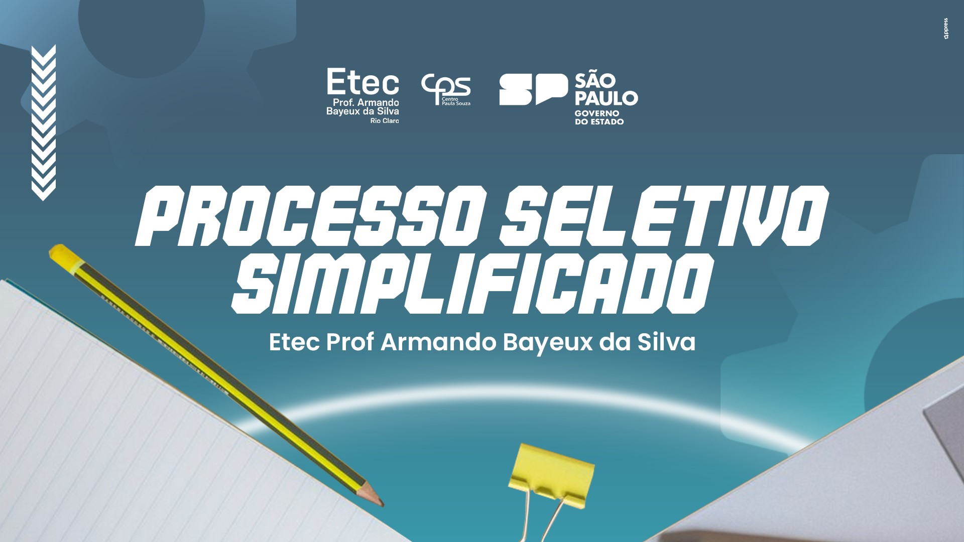 Imagem da página Processos Seletivos para Docentes com Inscrições Abertas