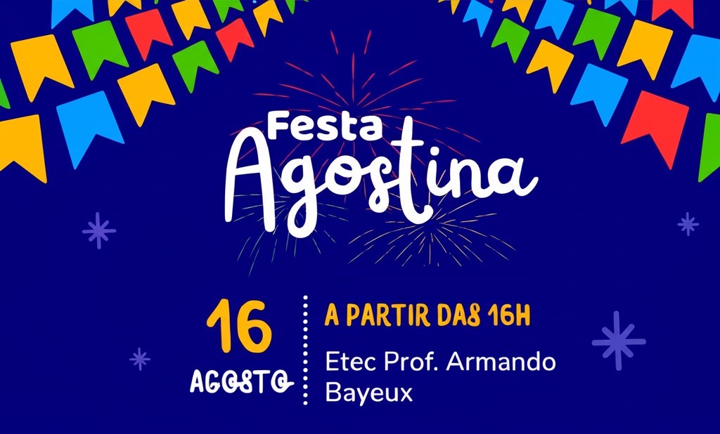 Imagem da página Festa Agostina dia 16/08!